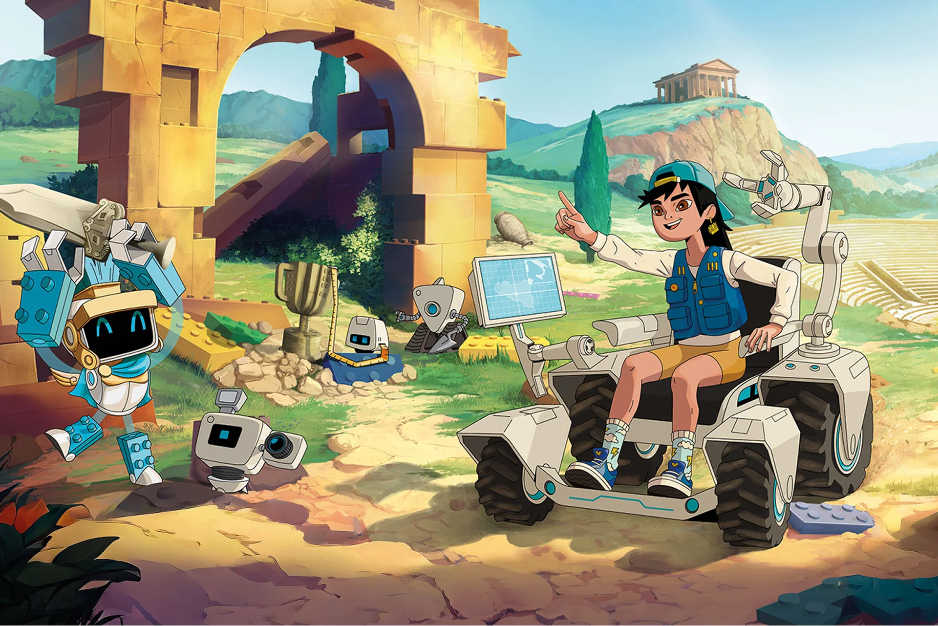 Grupo de pessoas em evento de tecnolgia e robótica